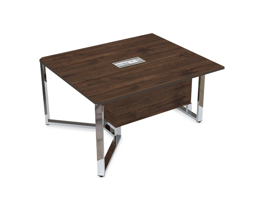 Стол-квадрат Бенч, начальный модуль (1400x1600x750) САММИТ / SUMMIT