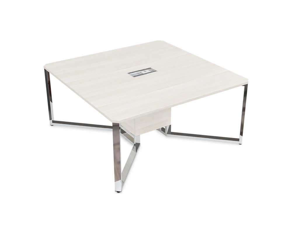 Стол-квадрат Бенч, начальный модуль (1600x1600x750) САММИТ / SUMMIT