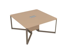 Стол-квадрат Бенч, начальный модуль (1600x1600x750) САММИТ / SUMMIT images