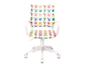 Кресло Бюрократ БЮРОКИДС 1 В / BUROKIDS 1 W Ткань, Белый images