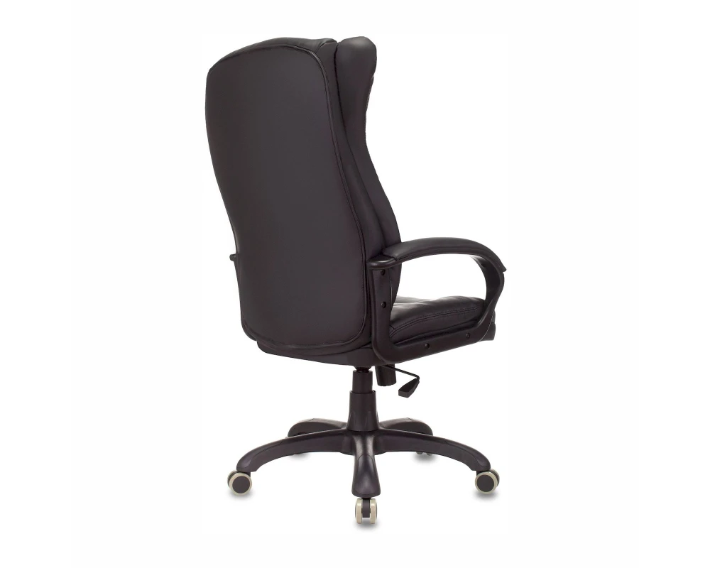 Кресло Бюрократ CH-879N Экокожа, Черный