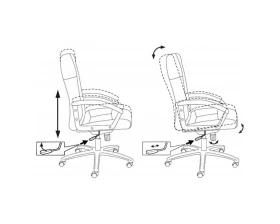 Кресло Бюрократ T-9908AXSN-Black images