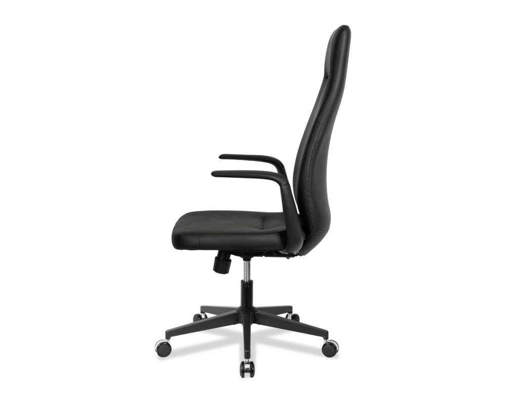 Кресло College CLG-629 LTU-A Экокожа, Черный