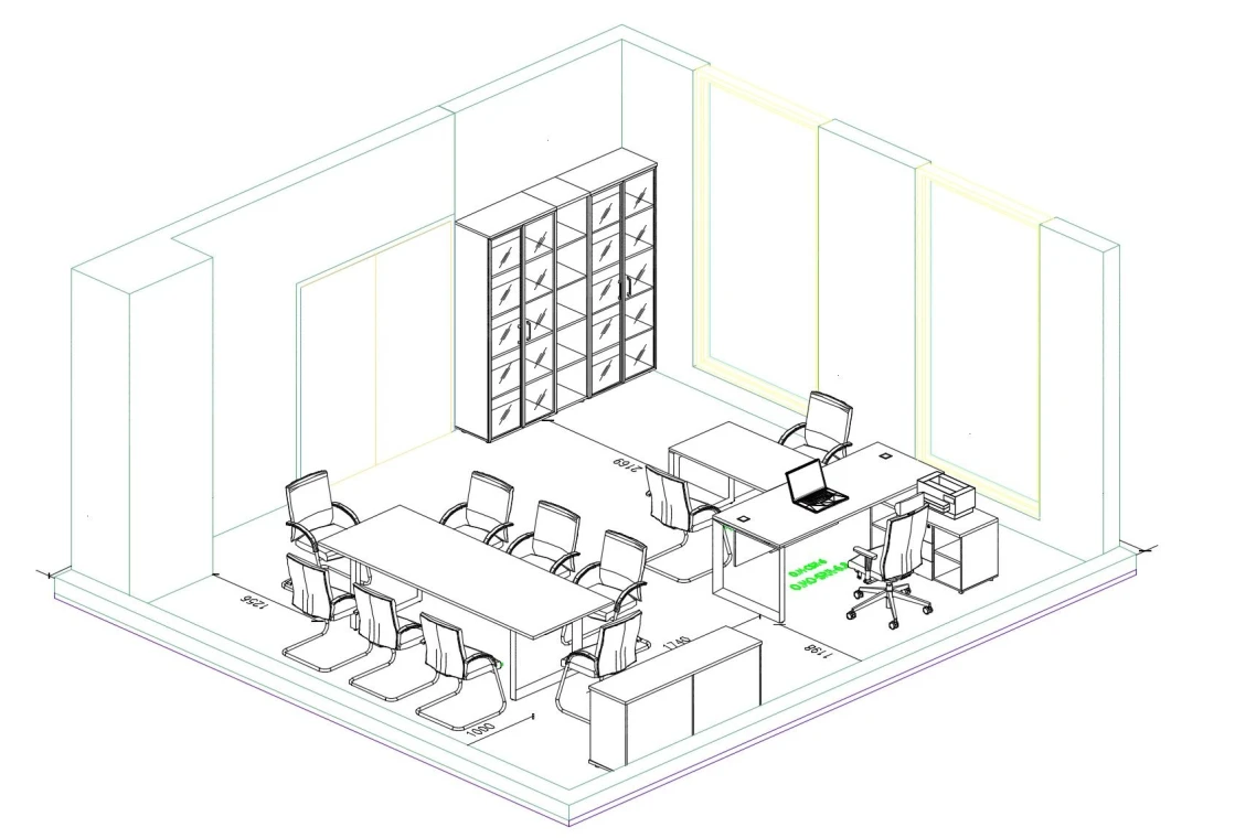 Дизайн-проект Onix Direct | Стоимость мебели 104 450 руб.