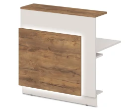 Дополнительная секция для прямой ресепшн с RGB подсветкой T-831 Лавана / Lavana images