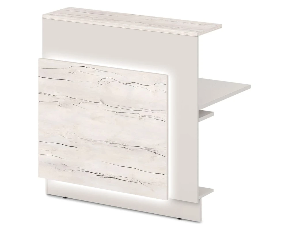 Дополнительная секция для прямой ресепшн с RGB подсветкой T-831 Лавана / Lavana