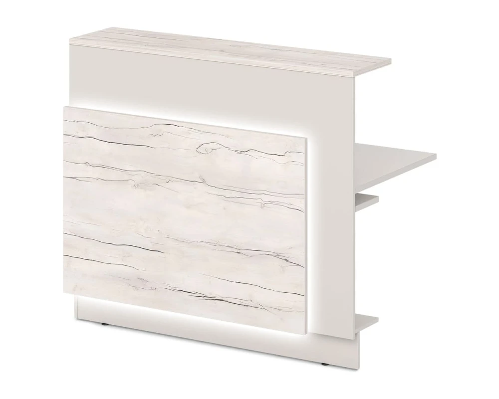 Дополнительная секция для прямой ресепшн с RGB подсветкой T-851 Лавана / Lavana