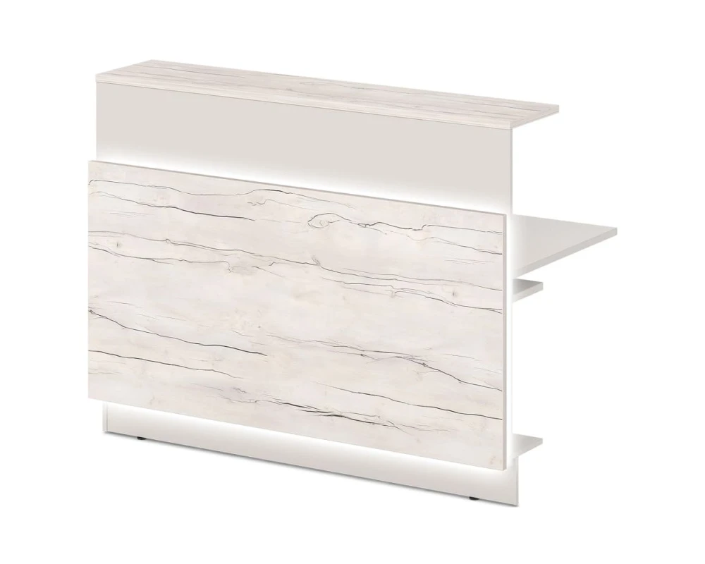 Дополнительная секция для прямой ресепшн с RGB подсветкой T-861 Лавана / Lavana