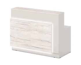 Ресепшн прямая отдельностоящая с RGB подсветкой Т-87 Лавана / Lavana images