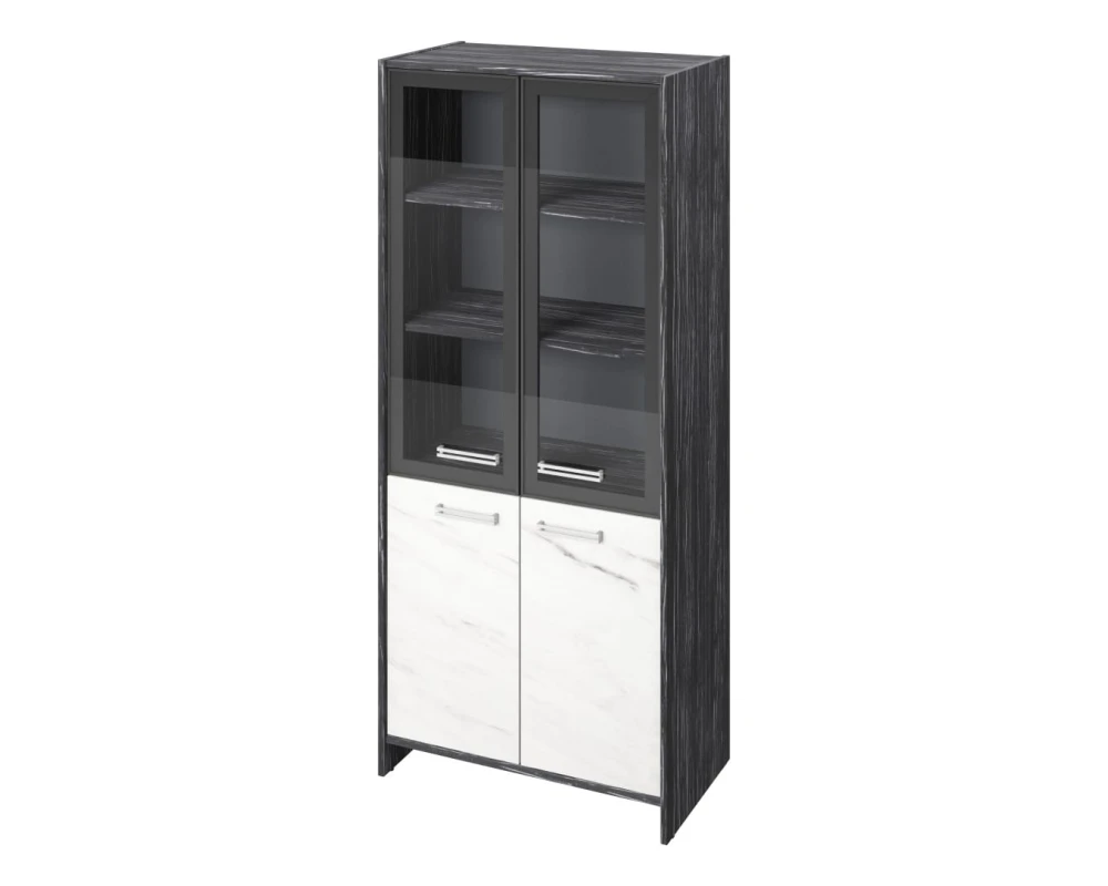 Шкаф для документов широкий с 4 полками закрытый Фестус / Festus