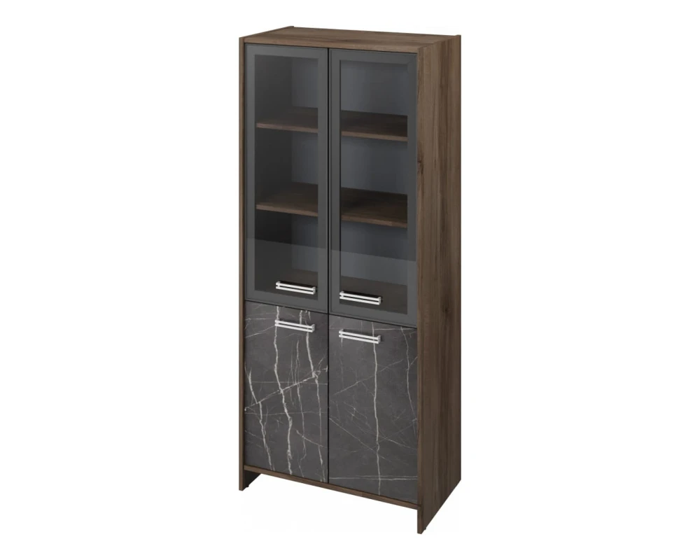 Шкаф для документов широкий с 4 полками закрытый Фестус / Festus