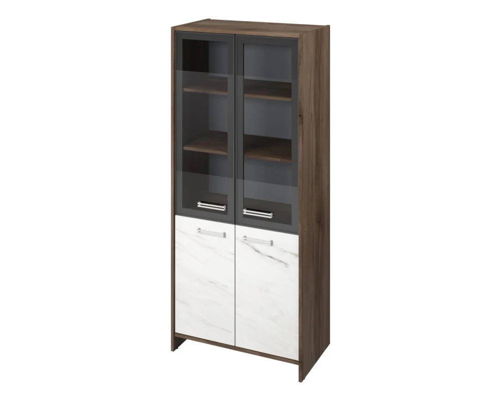 Шкаф для документов широкий с 4 полками закрытый Фестус / Festus