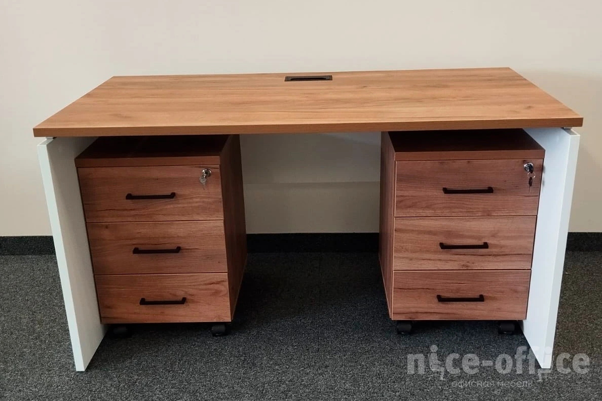 Тумба мобильная 3 ящ. Стандартные колеса 416x460x611 Style Project фото в интерьере 5