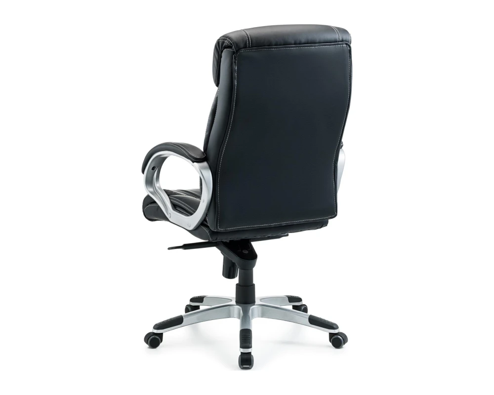 Кресло Albert 2177H Экокожа, Черный