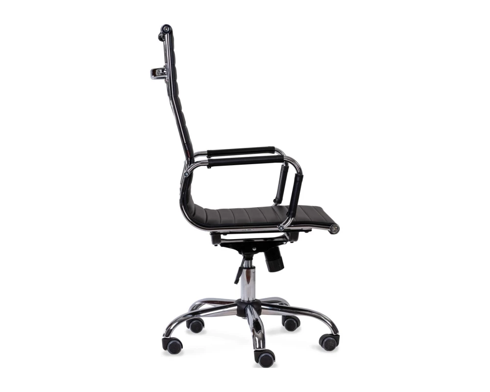 Кресло Karl 2003H Экокожа, Черный