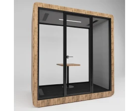 Акустическая кабина LWOP DOUBLE (задняя стенка стекло) images