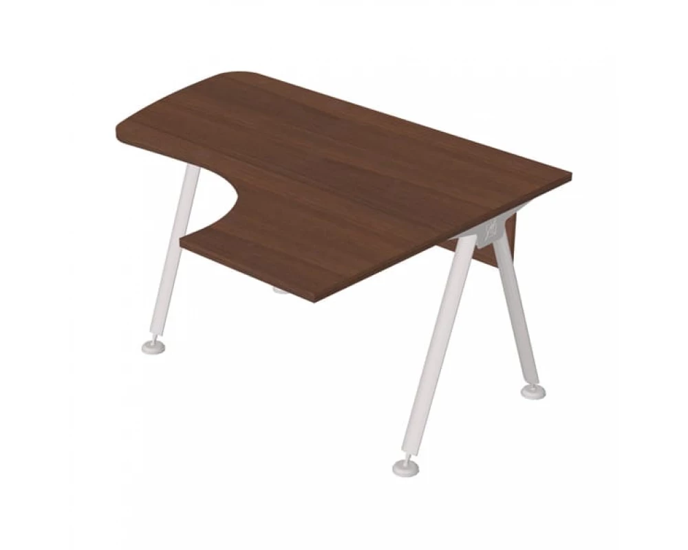 Стол интегральный на металлокаркасе правый GМ-103R+G-85 Гамма