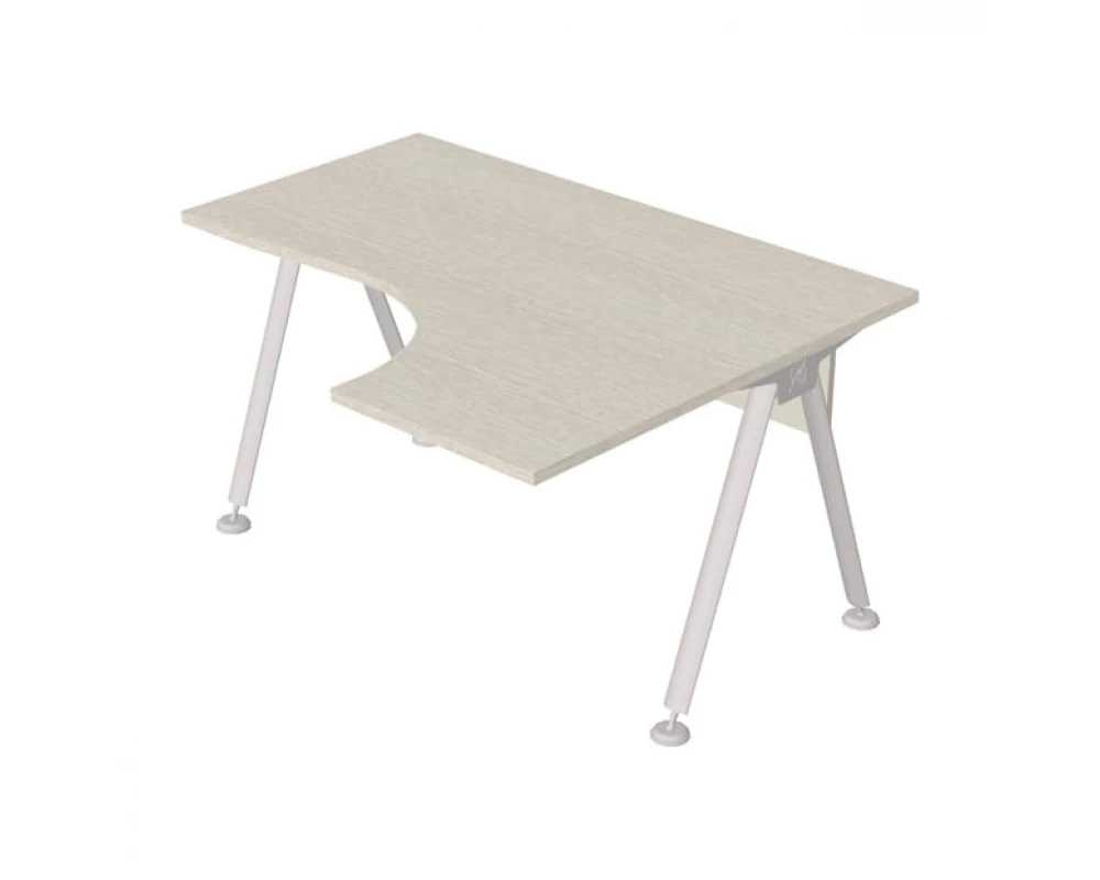 Стол интегральный на металлокаркасе правый GМ-105R+G-86 Гамма