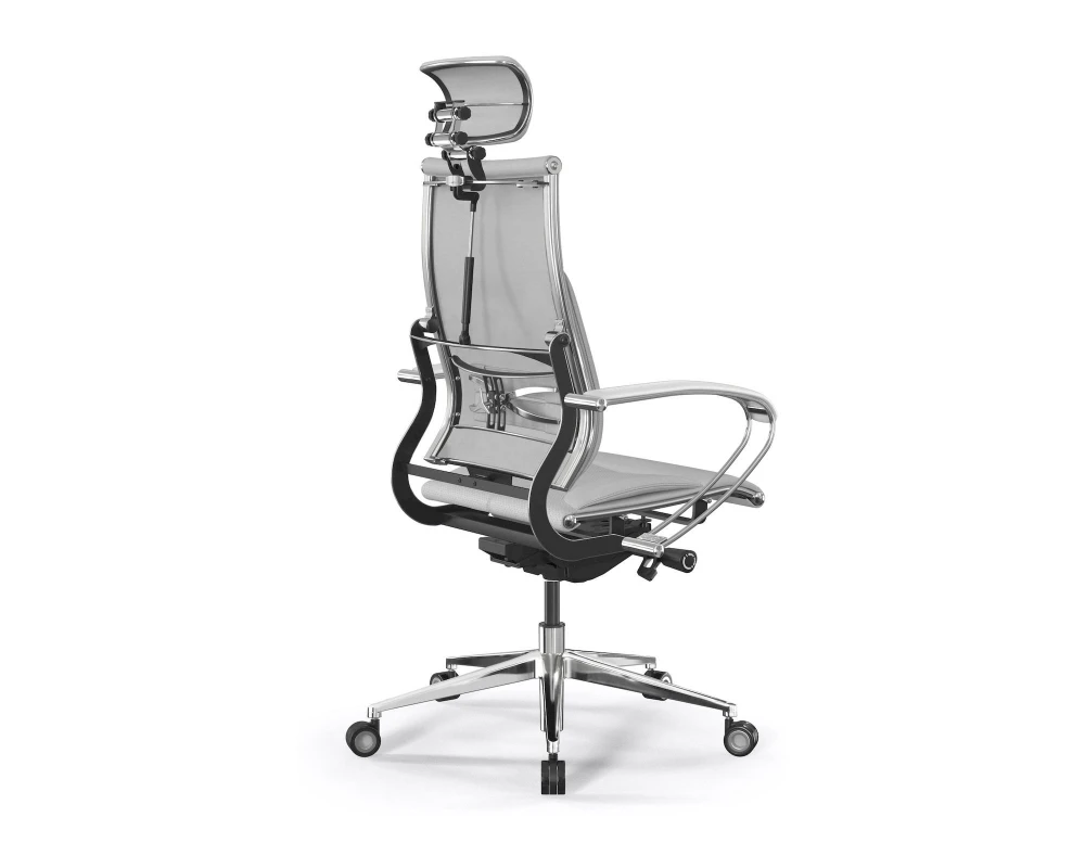 Кресло METTA M B2-10K M26.B35.G25.W04 Экокожа, Белый