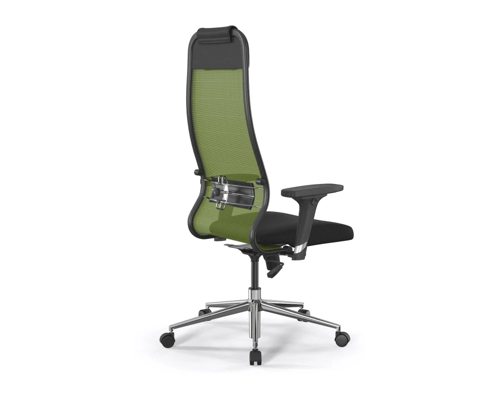 Кресло ErgoLife S 10 B1-111D M09.B23.G18.W01 Сетка/Ткань, Зеленый/Черный