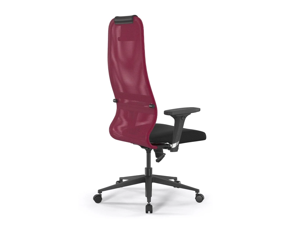 Кресло ErgoLife S 8 B1-8D M09.B11.G19.W02 Сетка/Ткань, Красный/Черный