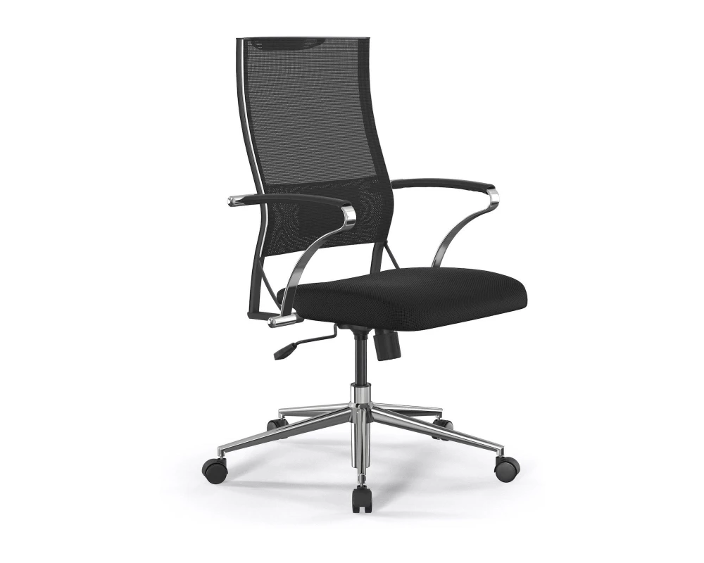 Кресло ErgoLife Sit Air-180 B2-290K M09.B23.G18.W01 Сетка/Ткань, Черный