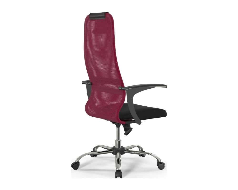 Кресло ErgoLife S 8 B1-8U M09.B21.G20.W01 Сетка, Красный/Черный