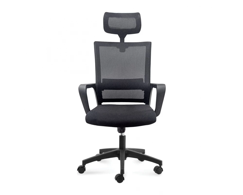 Кресло руководителя Norden Бит Сетка/Ткань, Черный