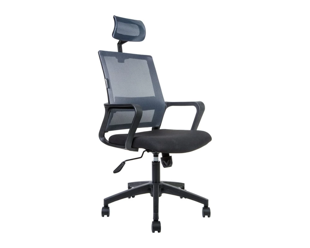 Кресло руководителя Norden Бит Сетка/Ткань, Черный