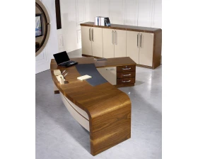 Стол руководителя с этажером Белек images