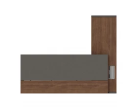 Стол для руководителя левый 2400x1800x750 Larry 2 images