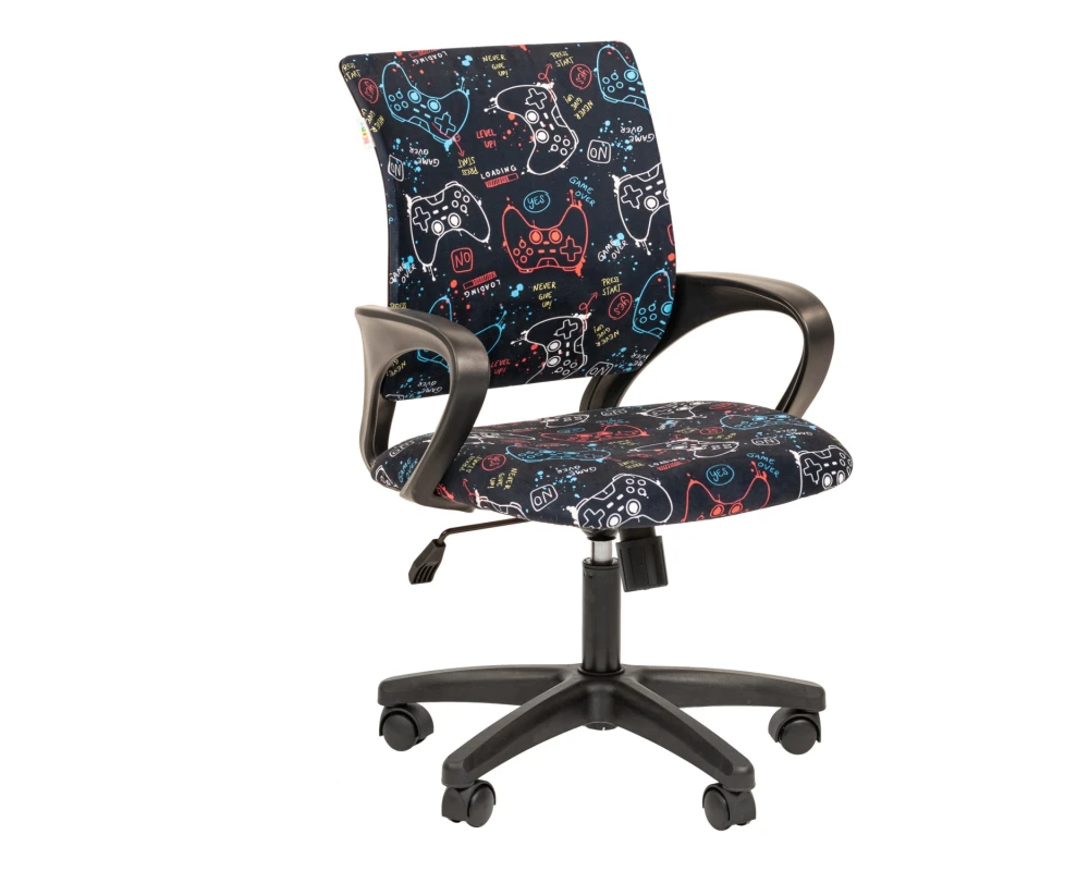 Кресло CHAIRMAN ТИН (Kids) 103 Черный пластик (black)