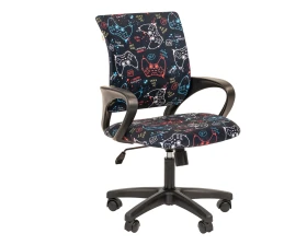 Кресло CHAIRMAN ТИН (Kids) 103 Черный пластик (black) images