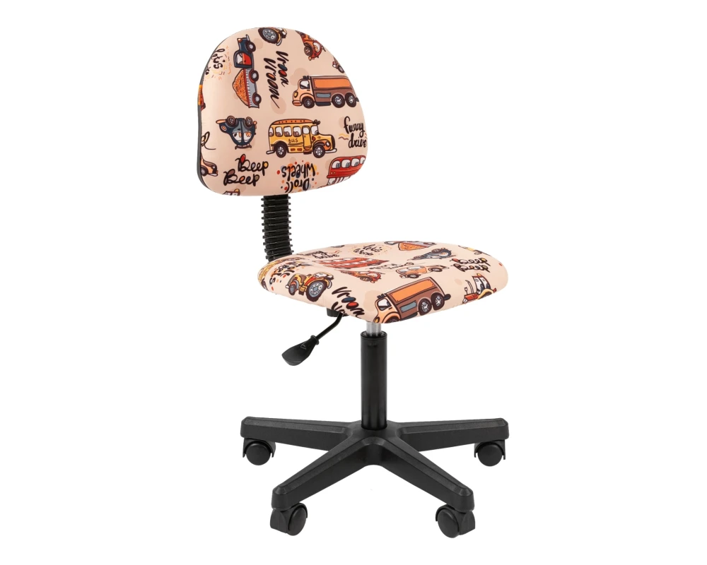 Кресло CHAIRMAN ТИН (Kids) 104 Черный пластик (black)