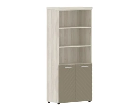 Шкаф с 1 комплектом глухих малых дверей и топом 854х452х1958 Torr Люкс images